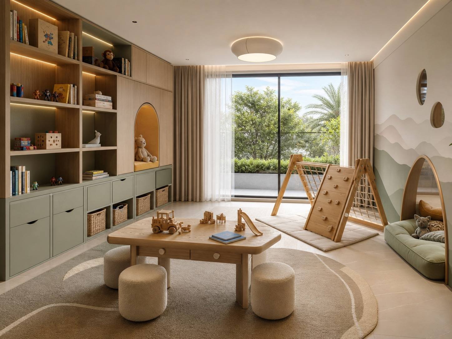 Kitchen, Dubai Hills Estate Villa, Dubai Hills Estate, Dubai — interior design by Blaine Robert Design