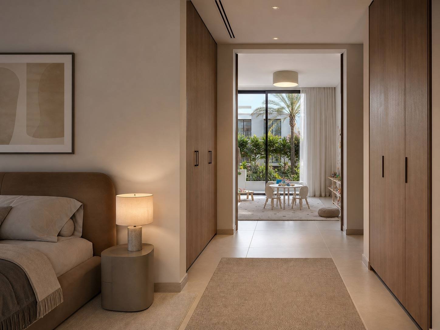 Study, Dubai Hills Estate Villa, Dubai Hills Estate, Dubai — interior design by Blaine Robert Design
