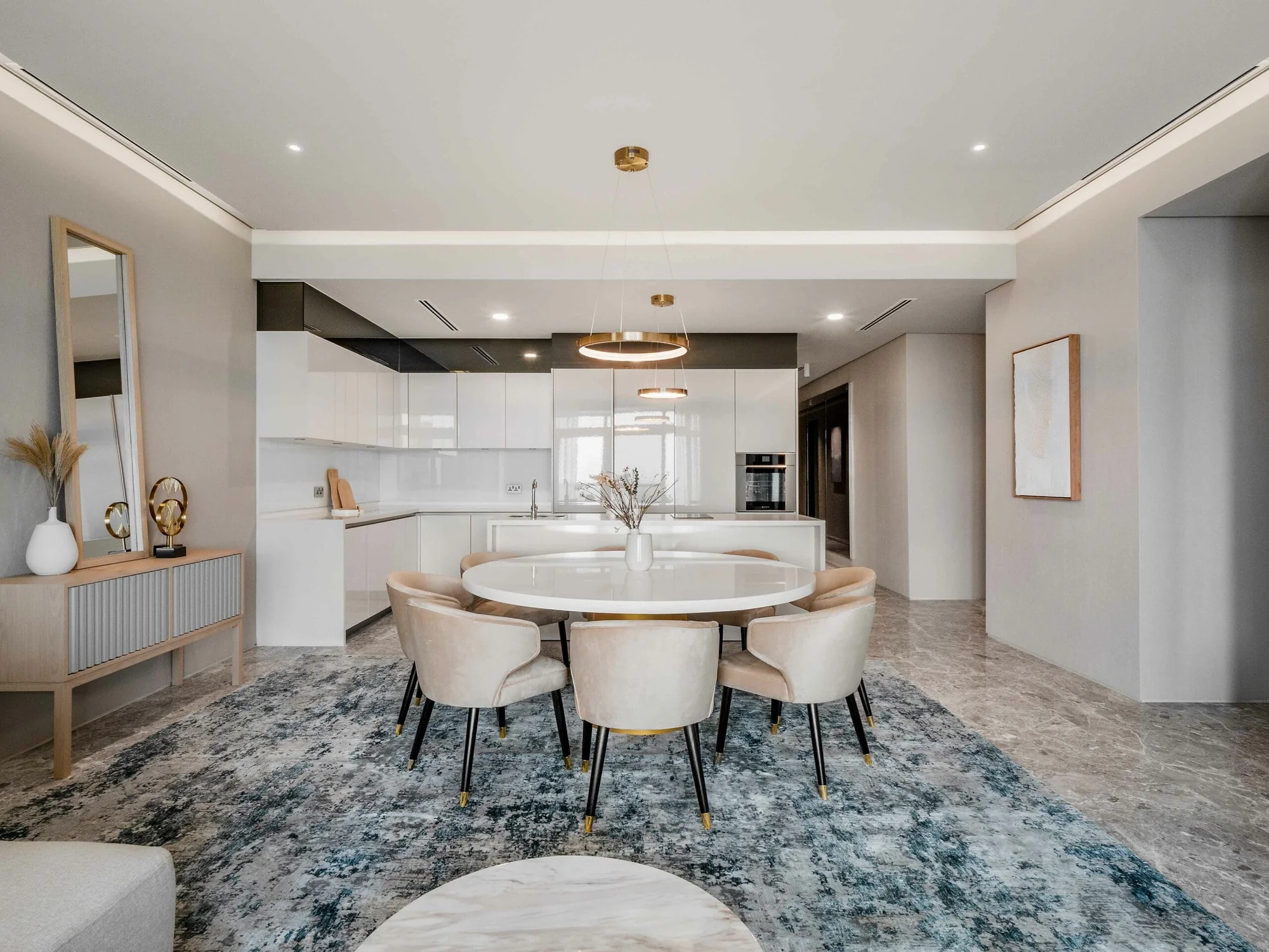 Four Seasons Residences, KLCC, Kuala Lumpur — branded residence interior by Blaine Robert Design